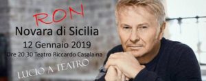 Ron in teatro a Novara di Sicilia @ Novara di Sicilia, Teatro Riccardo Casalaina