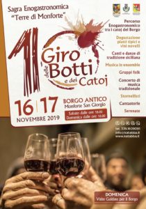 Giro delle botti dei catoj 2019 a Monforte San Giorgio @ Monforte San Giorgio