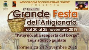 Grande Festa dell'Artigianato 2019 a Paternò @ Ex Macello di Paternò