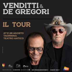 Venditti e De Gregori a Taormina per la prima volta insieme @ Teatro Antico di Taormina