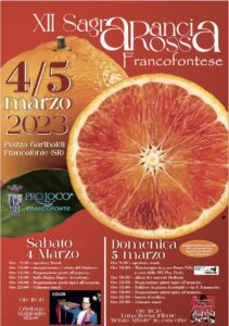 Sagra dell'arancia rossa francofontese 2023