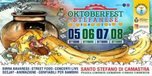 Oktoberfest Stefanese 2023 - Birra, gastronomia e musica @ Santo Stefano di Camastra