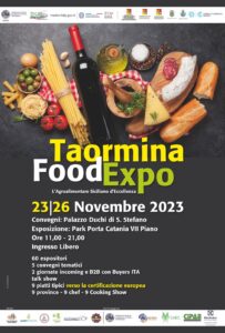 Taormina Food Expo 2023- L'agroalimentare siciliano d'eccellenza @ Parcheggio Porta Catania