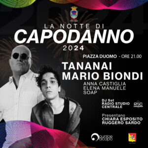 Capodanno 2024 a Catania con Tananai e Mario Biondi @ Catania