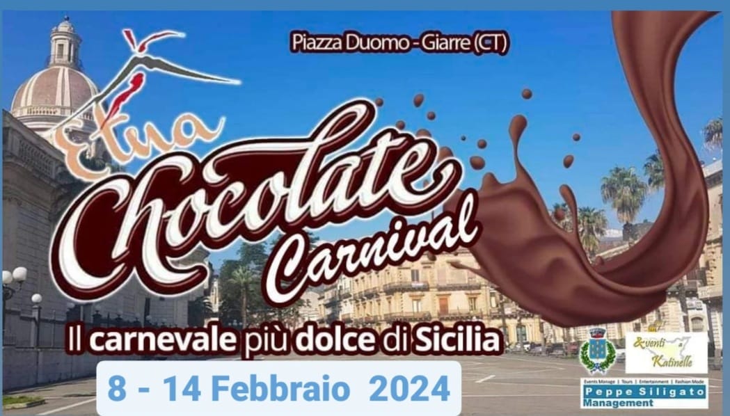 Etna Chocolate Carnival 2024 a Giarre