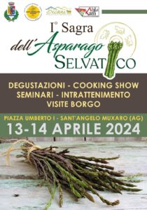 Sagra dell’asparago selvatico 2024 a Sant’Angelo Muxaro